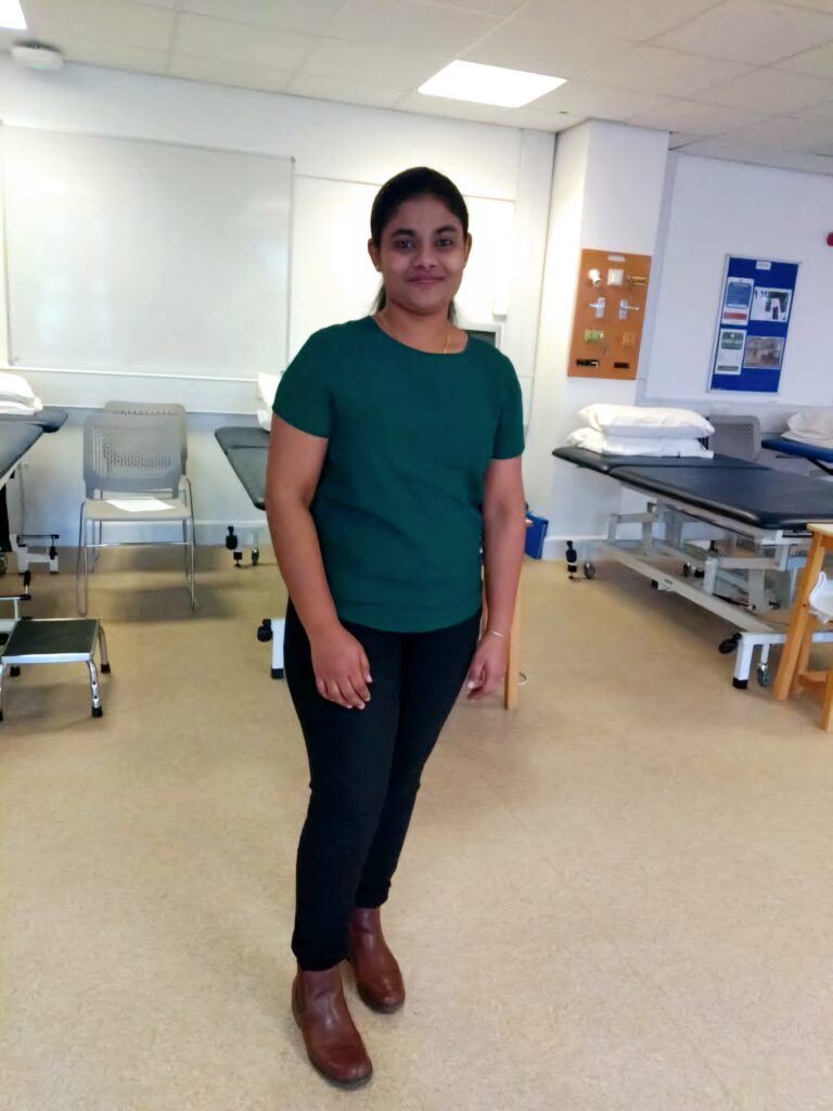 Dr. Sherin, chief physiotherapist at Sherin’s Physiocare