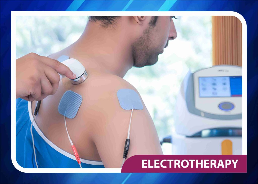 Electrotherapy treatment for muscle stimulation