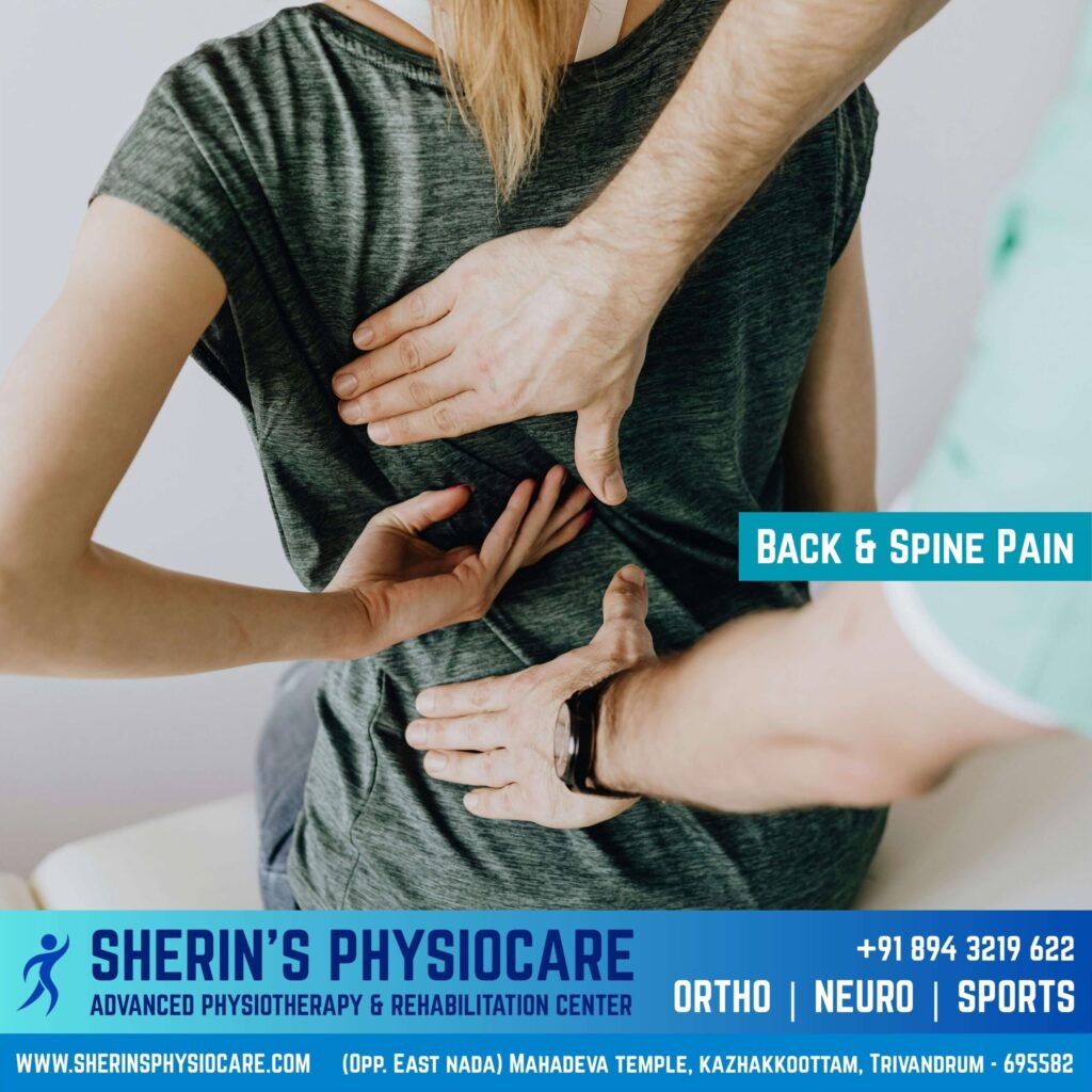 Physiotherapy for back pain and spine disorders in Trivandrum