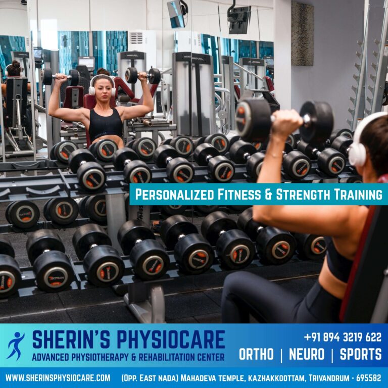 Personalized physiotherapy fitness training in Trivandrum